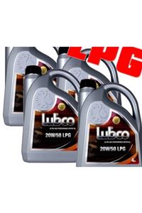 LUBCO 20w50 Lpg 4 Litre Lpgli Araç Motor Yağı(4 Adet)