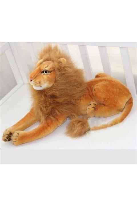 TOPROCKSTORE Kükreyen Sesli Aslan Peluş 50 Cm