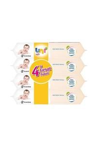 Uni Baby Sensitive Hassas Islak Bebek Havlusu 56lı 4 Paket Mendil