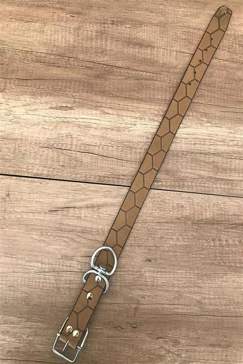 LİDERSAN ÇELİK Deri Köpek Tasması Orta Büyük Irk Boyun Tasması