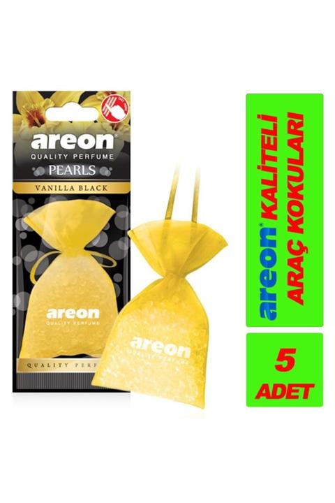Areon Pearls Vanılla Black ''5 Adet'' (kaliteli Araç Kokusu)
