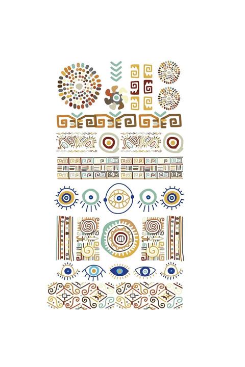 Flash Tattoos® Tribal Tırnak Dövmesi