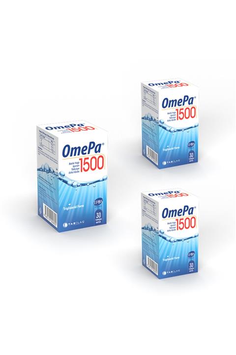 Omepa 1500 30 Kapsül X 3 Adet