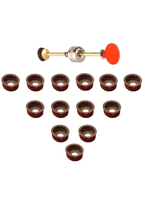 Handmade 5 Adet, Gazlı Lüks, Ocak Ve Pürmüz Keçesi Yedek Parçası