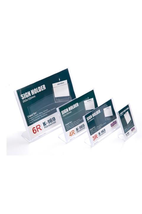 Lamiess K-168 Masaüstü Reklam Panosu Dikey 5 'li