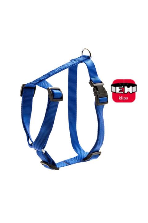 HİLALSHOP Karlıe Basıc Göğüs Tasması L 65-100cm Mavi