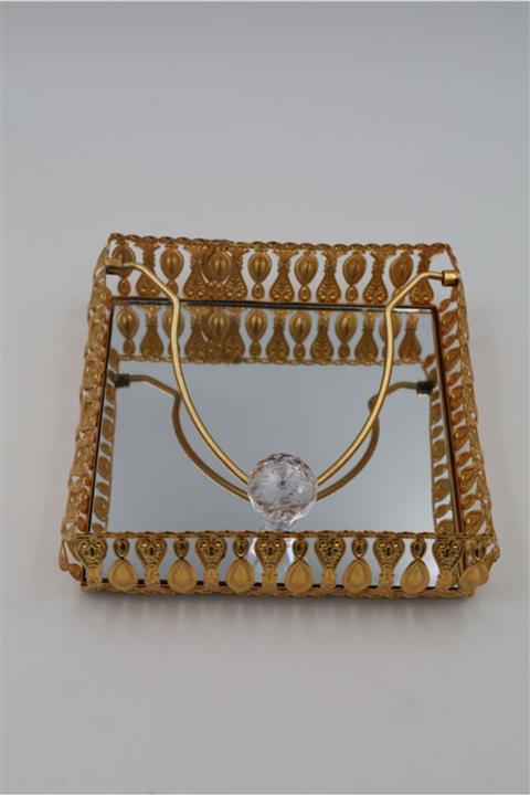 Future Marketing Miem Çizgili Peçetelik  Altın