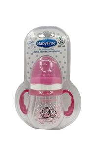 Babytime Damla Akıtmaz Kulplu Bardak 150 ml - Pembe