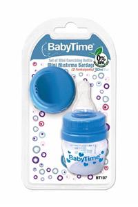 Babytime Yanlış Giriş - Mavi 2 Fonksiyonlu Mini Alıştırma Bardağı