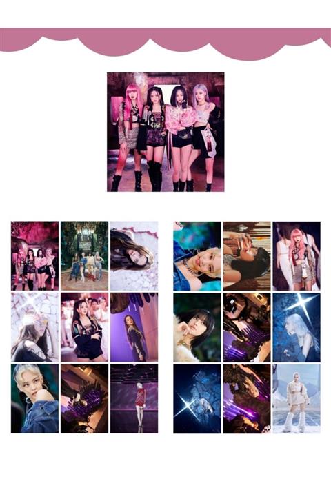Blackpink Blackpınk '' Hylt Behind The Scenes '' Fotokart Seti