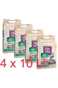 TEKNOPARS Mırmır Bentonit Marsilya Kedi Kumu 4 X 10 Lt