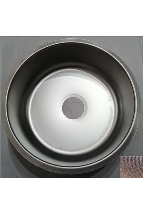 Ekosan Krom Yuvarlak Evye K40 Cm Desenli Büyük Sifo