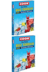 COOK Buz Torbası 7 torba x 2 adet