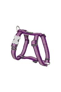 RedDingo Harness Reflective Bones Purple