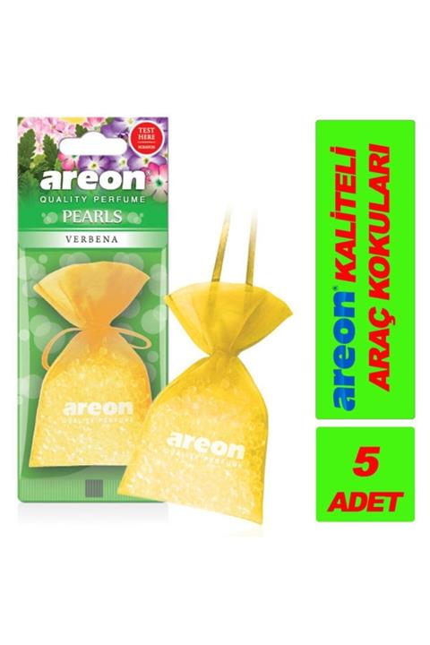 Areon Pearls Verbena ''5 Adet'' (kaliteli Araç Kokusu)