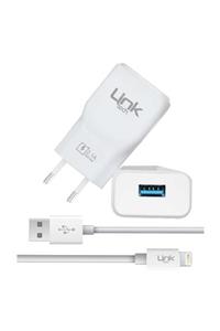 Link Tech Iphone Şarj Aleti 5w 2.1a Lightning Duvar Lch-s552