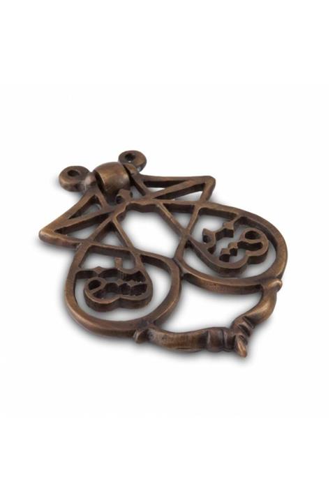 MÜZEDENAL Ayasofya Ya Fettah Kapı Tokmağı Replika 15 cm