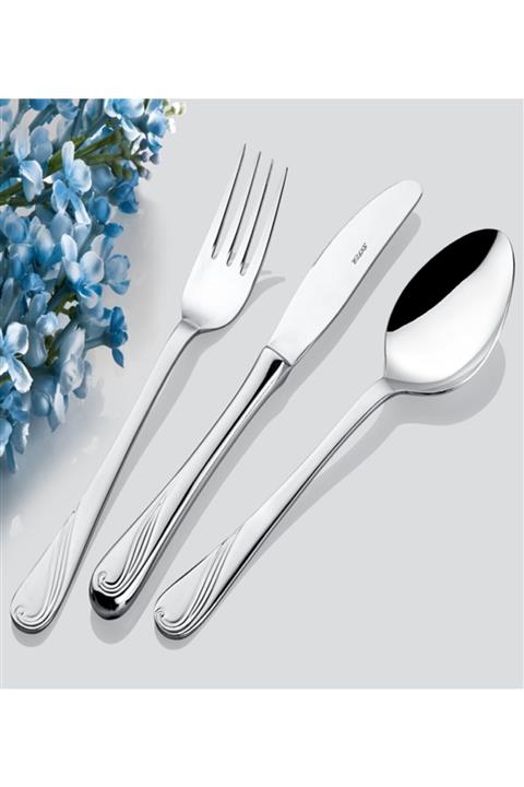 İnter Çelik Bahar Model 12'li Pasta - Tatlı Bıçak - Pasta Tatlı Bıçağı