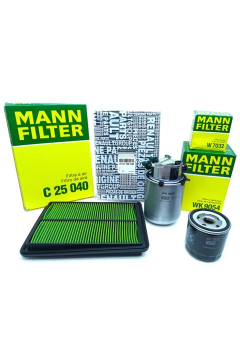 Mann Fılter Nissan Qashqai 1.5 Dci Mann Filtre Bakım Seti (2014-2018)