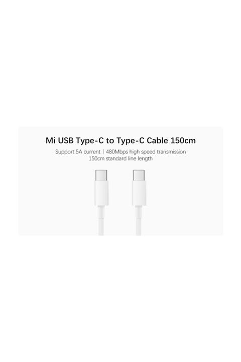 Xiaomi Mi Usb Type C To Type C Kablo 150 C (resmi Distribütör Garantili)