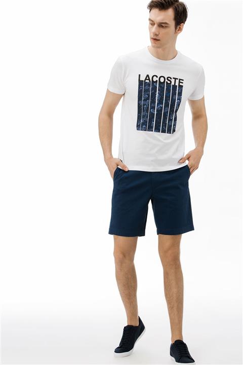 Lacoste Erkek Slim Fit Lacivert Bermuda