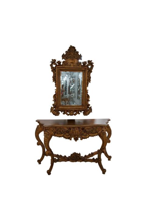 KCA Kervan Cam Kca 1302-kca Oymalı Gold Dresuar