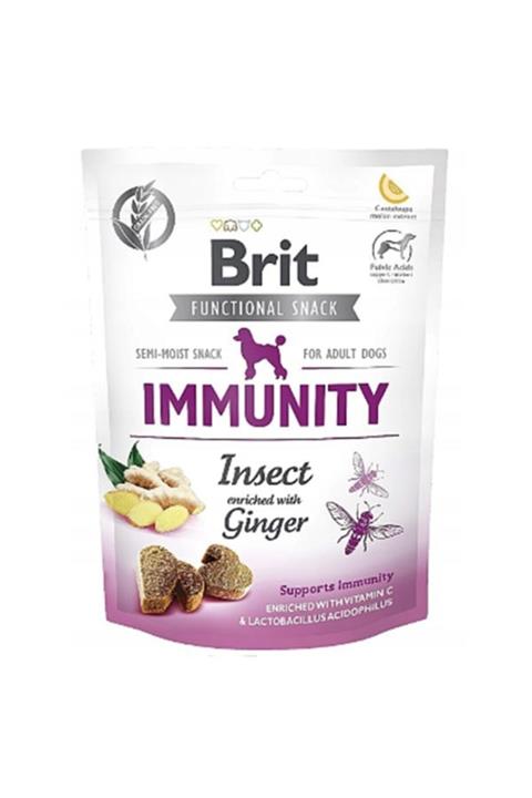 Brit Care Brit Immunity Insect Böcek Larvalı Ve Zencefilli Köpek Ödül Maması 150 Gr
