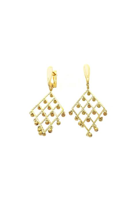 Iryum 22 Ayar Dorikalı Küpe 2e02238