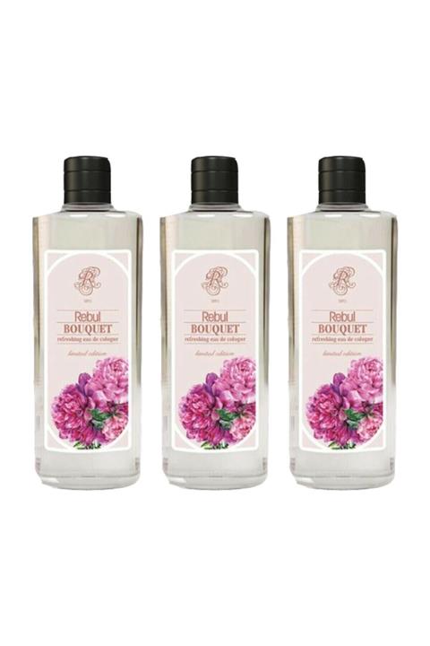 Rebul Kolonya Buket Bouquet 270 Ml X 3 Adet