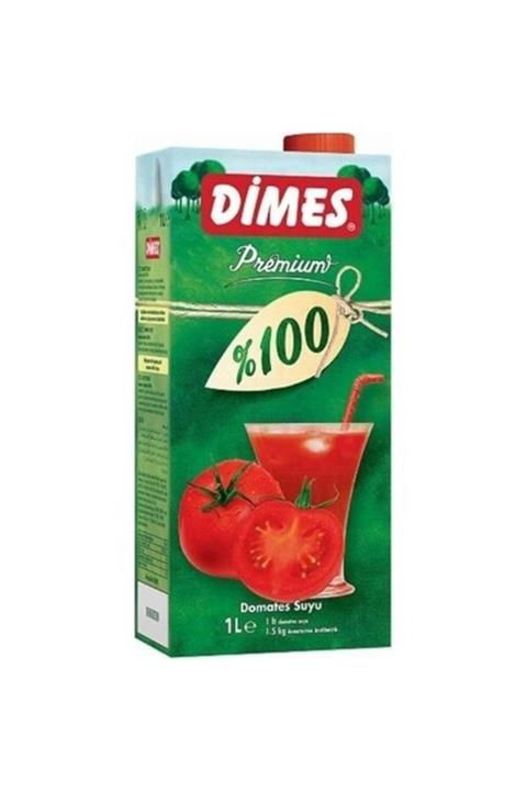 Dimes Domates Suyu 1 Lt 8'li Paket