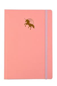 Anka Color Sert Kapak Lastikli Noktalı Defter 80gr 17x24 Follow