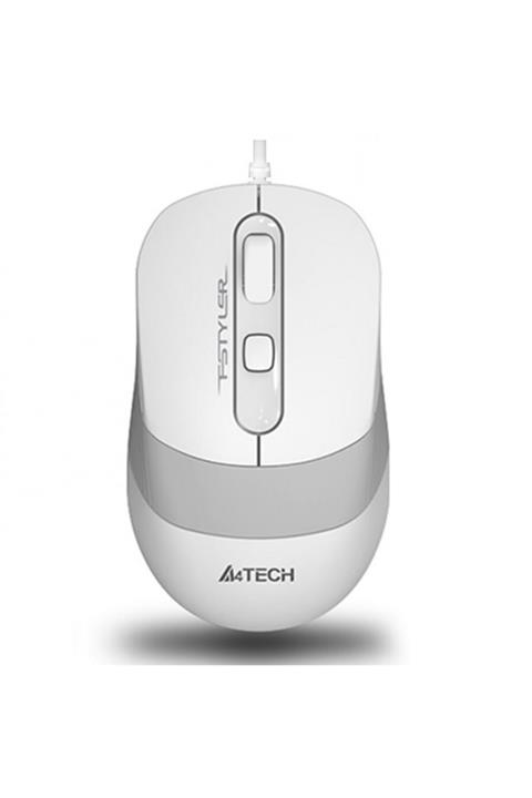 A4 Tech Fm10 Usb 1600dpi Optic Beyaz/gri Mouse