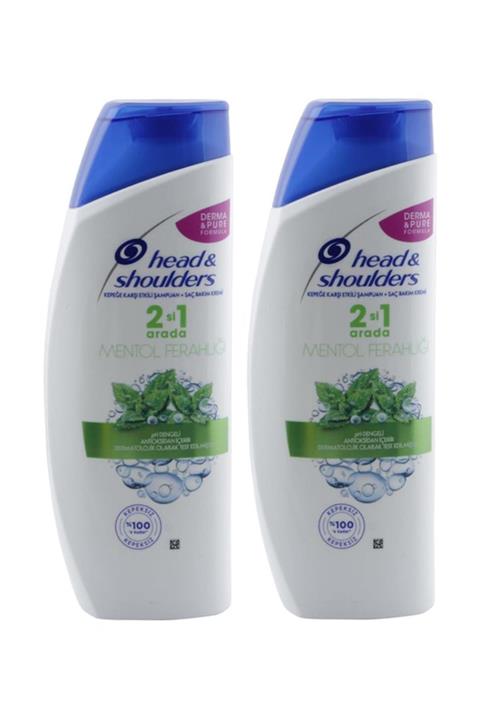 Head&Shoulders Şampuan 450 Ml. Mentollü Kremli X 2 Adet