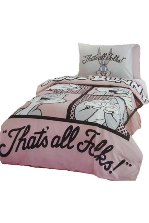 Özdilek Tek Kişilik Ranforce Nevresim Takımı Bugs Bunny Folks