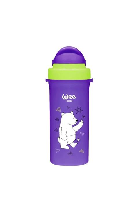 Wee Baby Wee Pipetli Bardak +6 Ay Mor/300 Ml