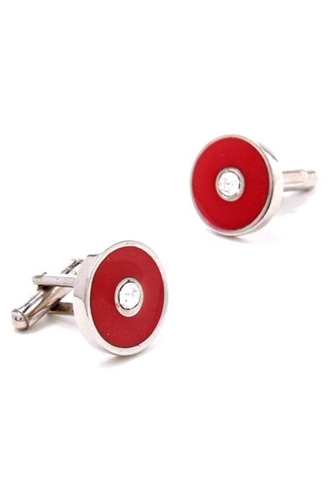 Blora Kırmızı Daire Kol Düğmesi