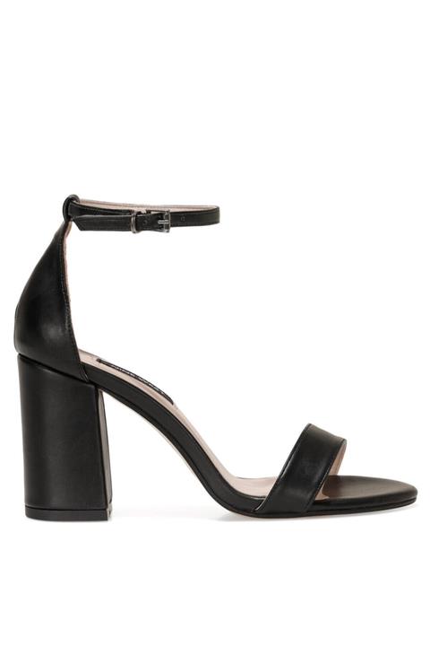 Nine West MAYSIE 1FX Siyah Kadın Topuklu Sandalet 101029954