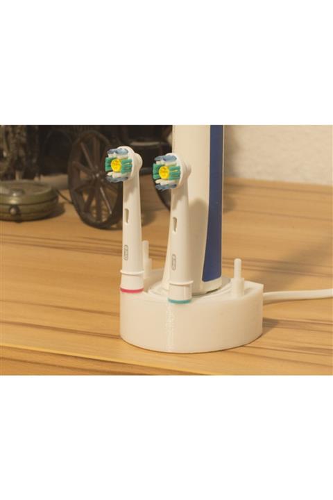 3DTASARIMDOKTORU Oral-b Diş Fırçası Ve Diş Fırçası Başlığı Tutucu