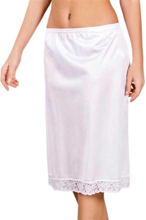 Anıl Kadın Ten Uzun Dantelli Jupon 0611