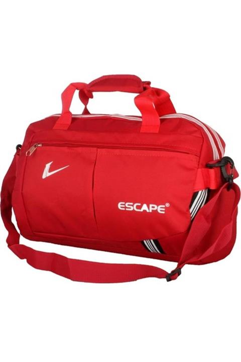 ESCAPE Yeni Sezon Büyük Boy Spor Çanta Kırmızı