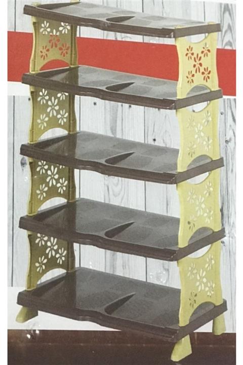 Elifler Plastik 5 Katlı Lüks Ayakkabılık