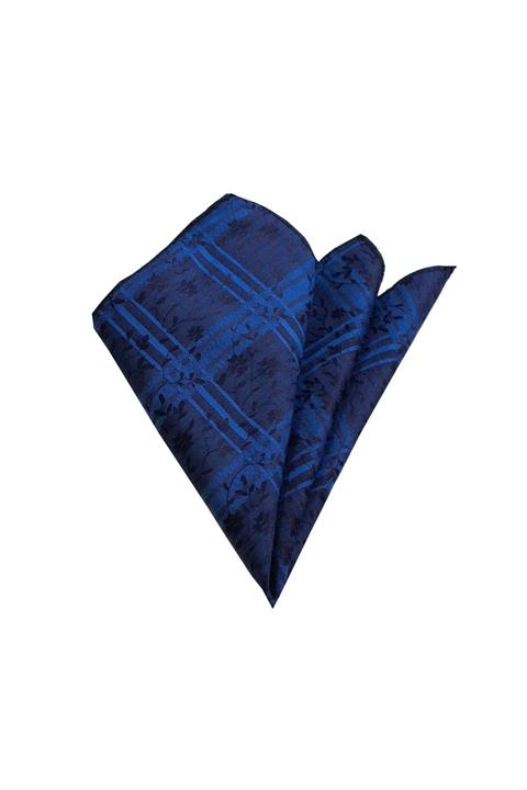 Exve Exclusive Erkek Lacivert Çiçekli Yaka Mendili