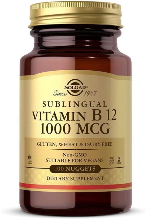 Solgar Vitamin B12 1000 Mcg 100 Kapsül