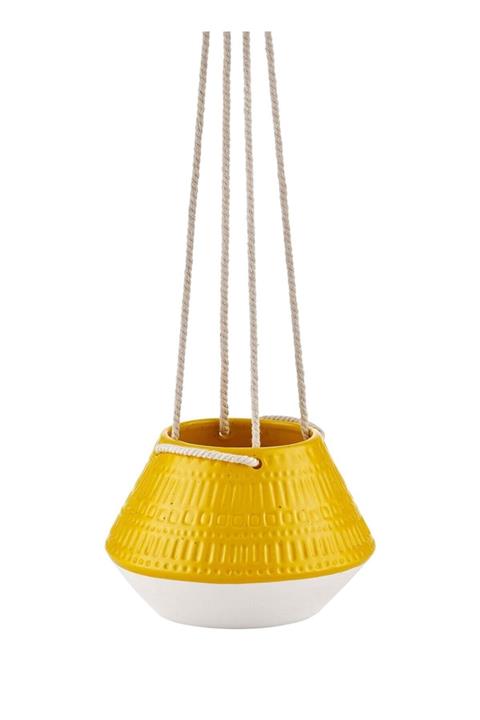 The Mia Çiçeklik - 20 Cm Sarı