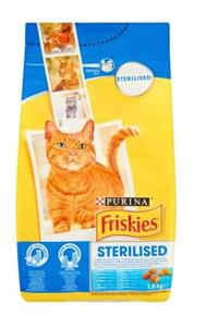 Central Perk Veteriner Kliniği Friskies Sterilised Somonlu Kısırlaştırılmış Kedi Maması 10 Kg