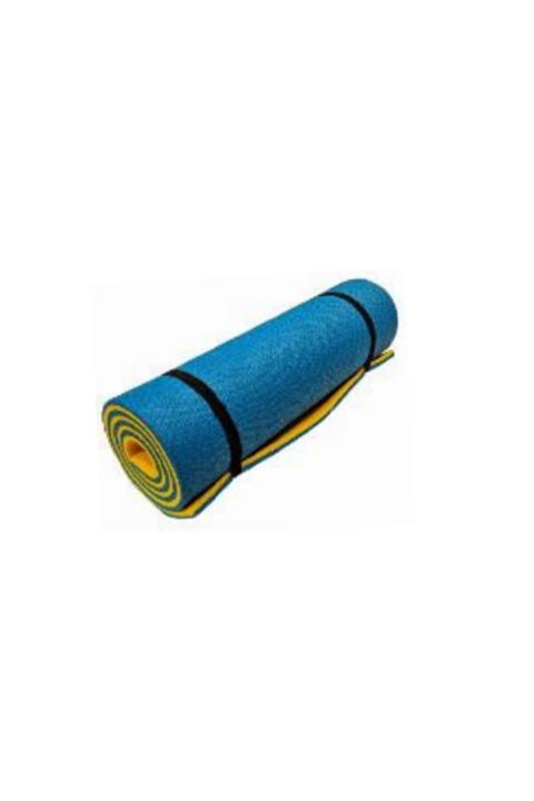 MOYASHOP Mavi Sarı Yoga Minderi - Yoga Matı - Pilates - 16 Mm .