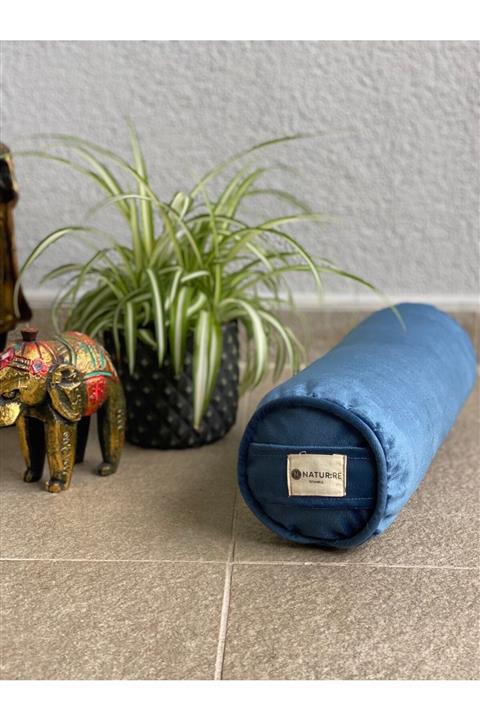 Naturre Kadife /mini Silindir Yoga Bolster