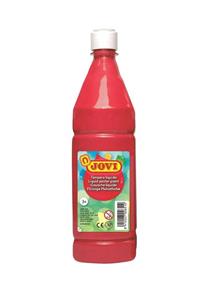 Jovi 1000 Ml Kırmızı Guaj Boya (Hazır Sulandırılmış Guaj) /