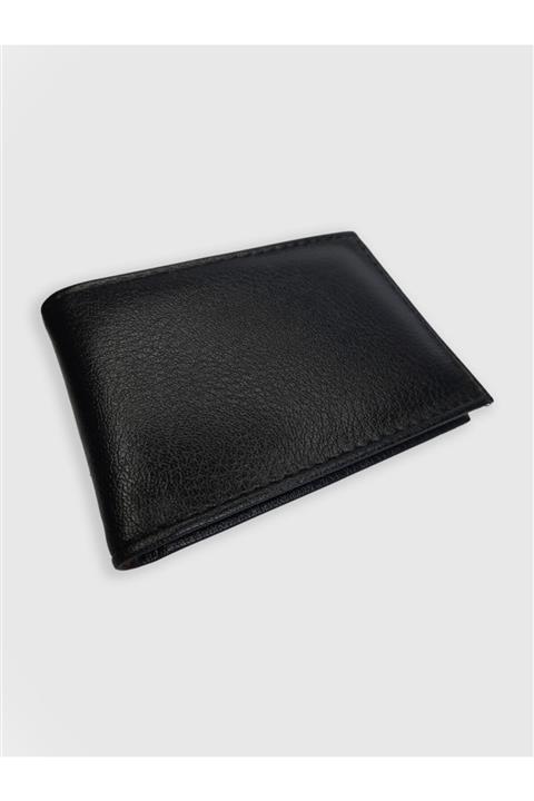 Luvenis Erkek Siyah Deri Kartlık