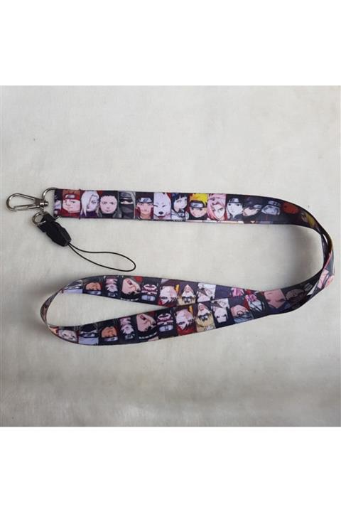 Köstebek Anime Naruto Kolaj Boyundan Asmalı Kartlık